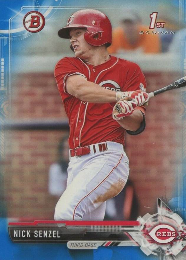 2017 Bowman Prospects Nick Senzel #BP1 Baseball Card