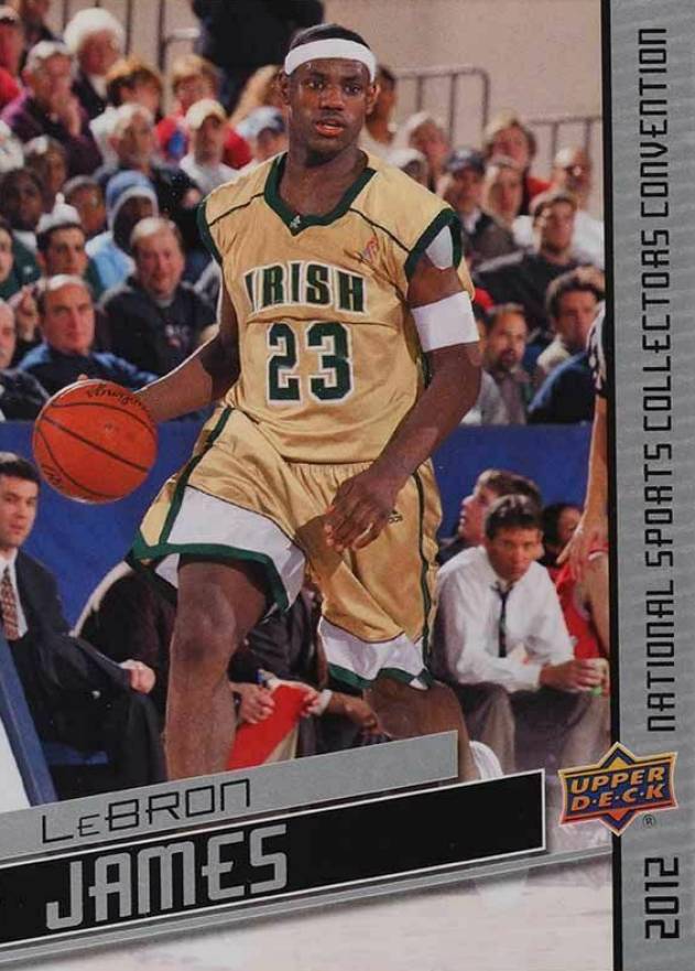 2012 Upper Deck National Sports Convention LeBron James #16 Basketball Card