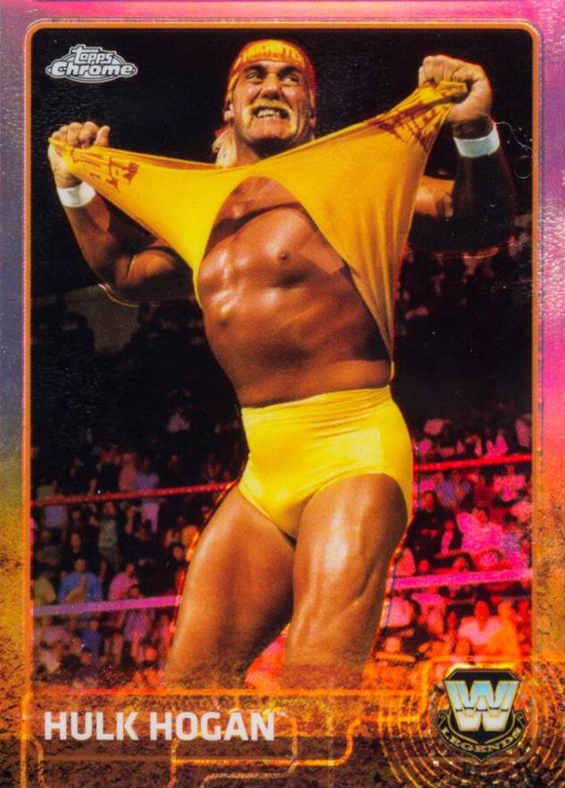 2015 Topps Chrome WWE Hulk Hogan #83 Other Sports Card