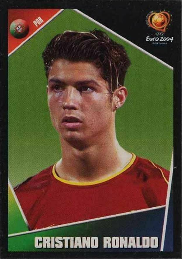 2004 Panini UEFA Euro Cristiano Ronaldo #23 Soccer Card