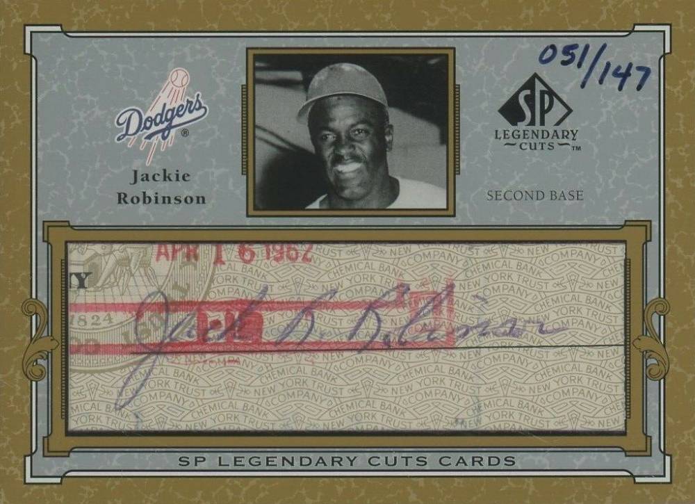 Jackie Robinson (Hall of Fame) Baseball Cards