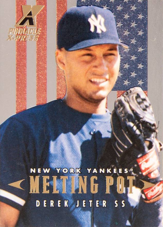 1997 Pinnacle X-Press Melting Pot Derek Jeter #19 Baseball Card