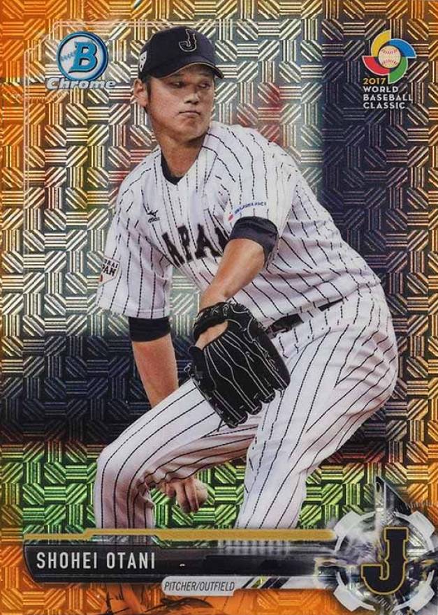 2017 Bowman Mega Box Chrome Prospects Shohei Ohtani #BCP31 Baseball Card