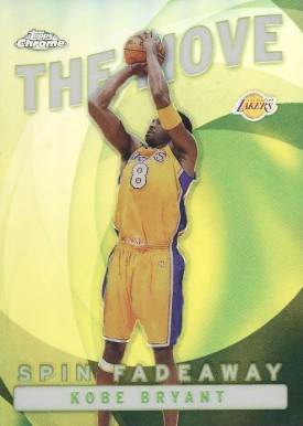 2002 Topps Chrome The Move Kobe Bryant #TM4 Basketball Card