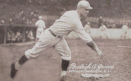 1921 Exhibits 1921 (Set 1) Burleigh A. Grimes # Baseball Card