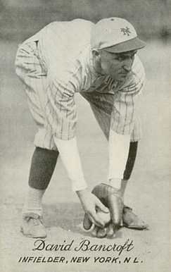 1921 Exhibits 1921 (Set 1) David Bancroft #3 Baseball Card