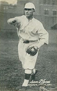 1921 Exhibits 1921 (Set 1) Sam P. Jones # Baseball Card