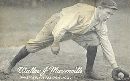 1921 Exhibits 1921 (Set 1) Walter J. Maranville # Baseball Card