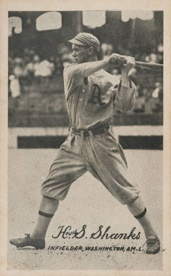 1921 Exhibits 1921 (Set 1) H. S. Shanks # Baseball Card