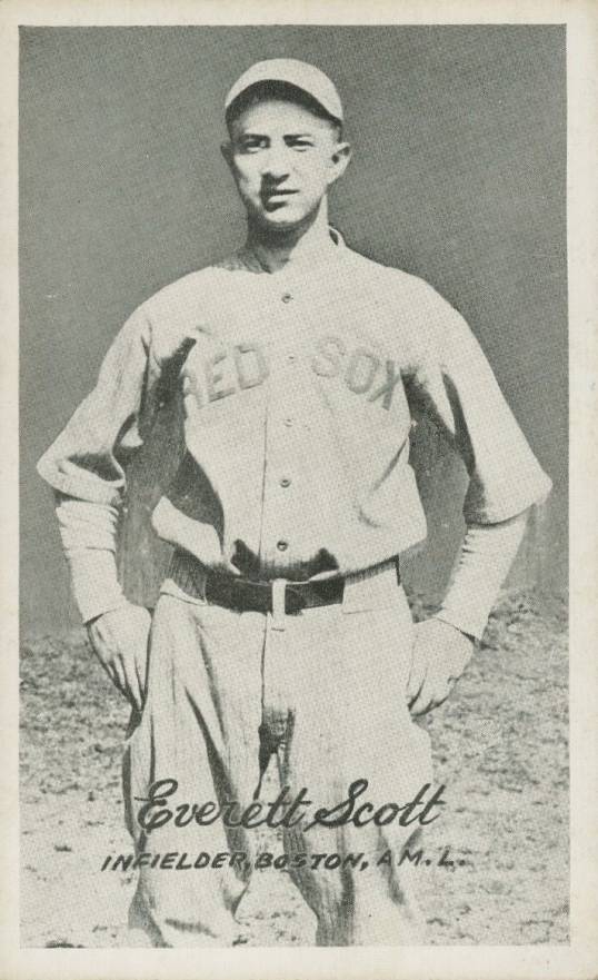 1921 Exhibits 1921 (Set 1) Everett Scott # Baseball Card