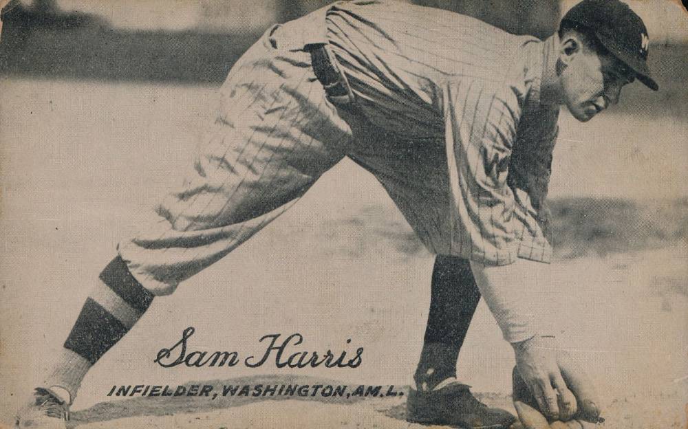 1921 Exhibits 1921 (Set 1) Sam Harris # Baseball Card