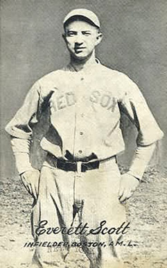 1921 Exhibits 1921 (Set 1) Everett Scott #53 Baseball Card