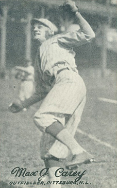 1921 Exhibits 1921 (Set 1) Max G. Carey # Baseball Card