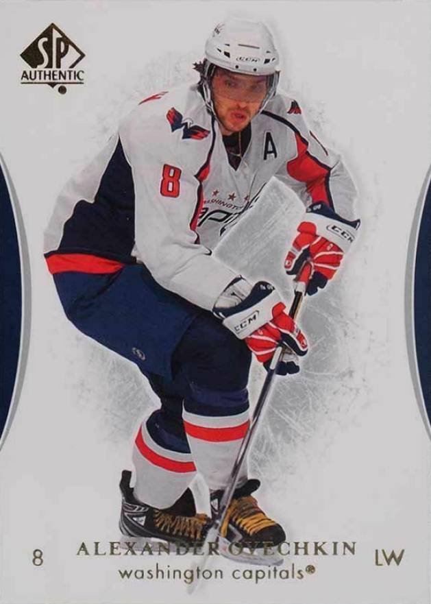 2007 SP Authentic Alexander Ovechkin #4 Hockey Card