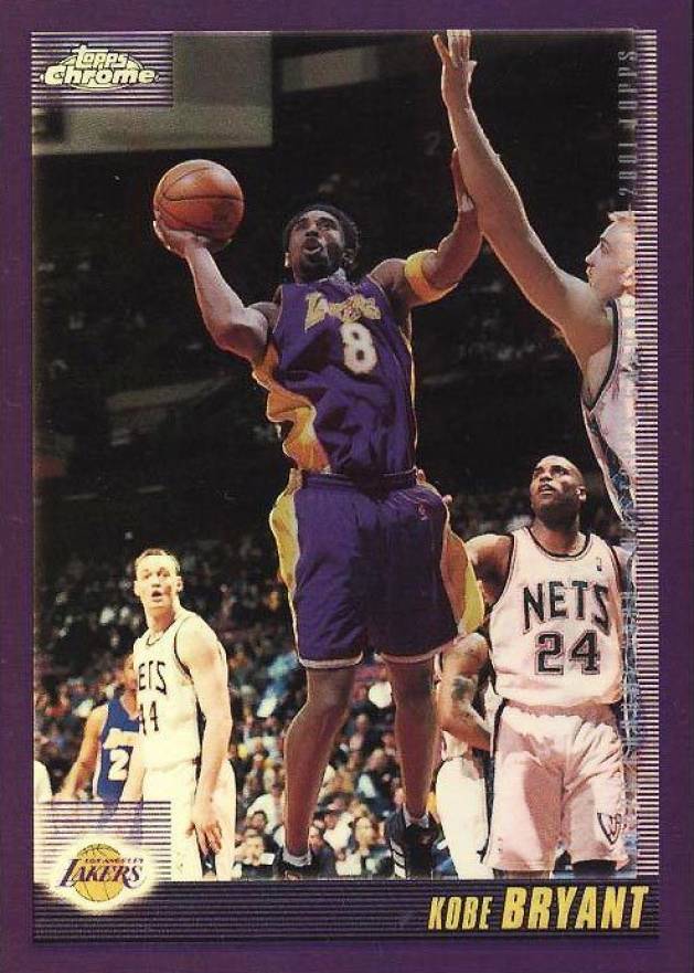 2000 Topps Chrome Kobe Bryant #107 Basketball Card