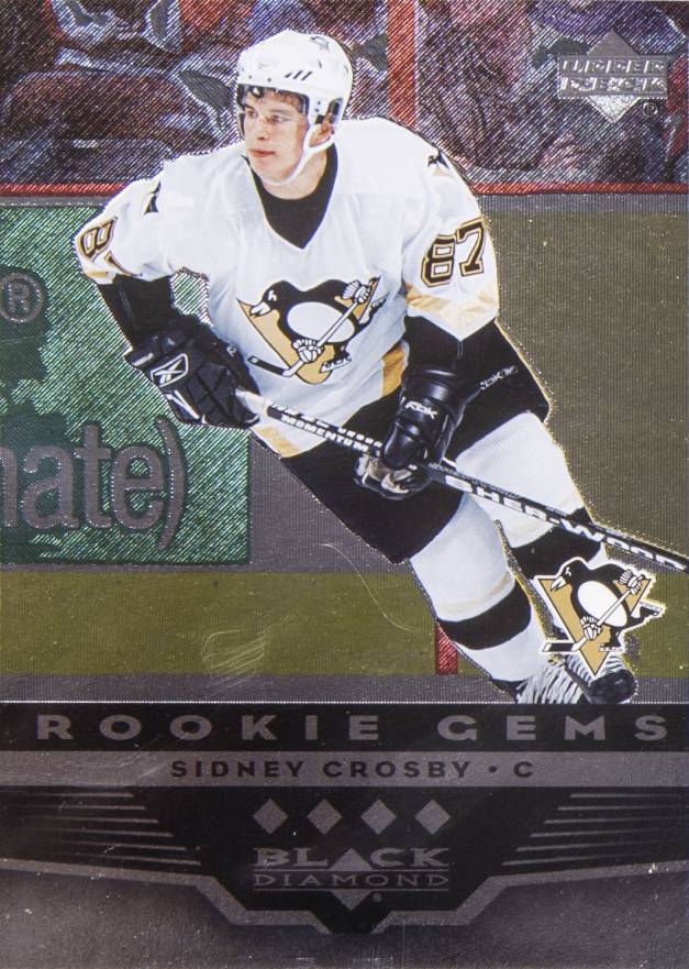 2005 Upper Deck Black Diamond Sidney Crosby #193 Hockey Card