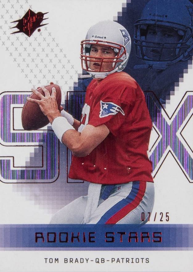 2000 SPx Tom Brady #130 Football Card