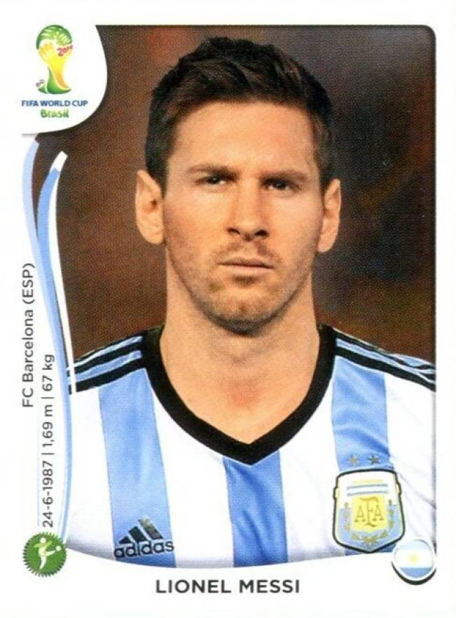 122 Lionel Messi Argentina Bild NEU Worldcup Panini Sticker Fußball WM 2010 Nr 
