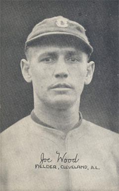 1922 Exhibits 1922 (Set 2) Joe Wood #72 Baseball Card