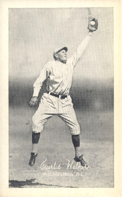 1922 Exhibits 1922 (Set 2) Curtis Walker # Baseball Card