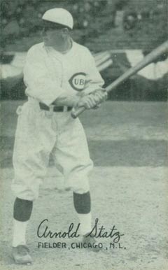 1922 Exhibits 1922 (Set 2) Arnold Statz # Baseball Card