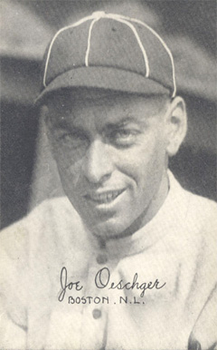 1922 Exhibits 1922 (Set 2) Joe Oeschger # Baseball Card