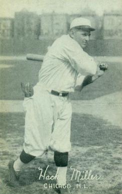1922 Exhibits 1922 (Set 2) Hack Miller # Baseball Card