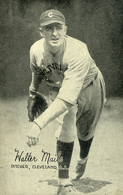 1922 Exhibits 1922 (Set 2) Walter Mails # Baseball Card