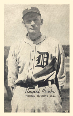 1922 Exhibits 1922 (Set 2) Howard Emke # Baseball Card