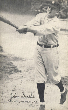 1922 Exhibits 1922 (Set 2) John Bassler # Baseball Card