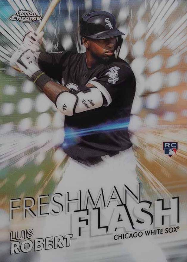 2020 Topps Chrome Freshman Flash Luis Robert #FF5 Baseball Card
