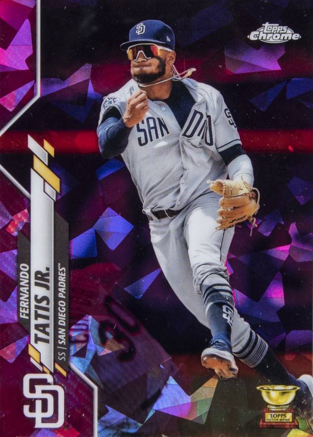 2020 Topps Chrome Sapphire Edition Fernando Tatis Jr. #168 Baseball Card