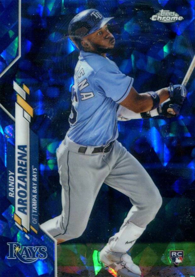 2020 Topps Chrome Sapphire Edition Randy Arozarena #229 Baseball Card