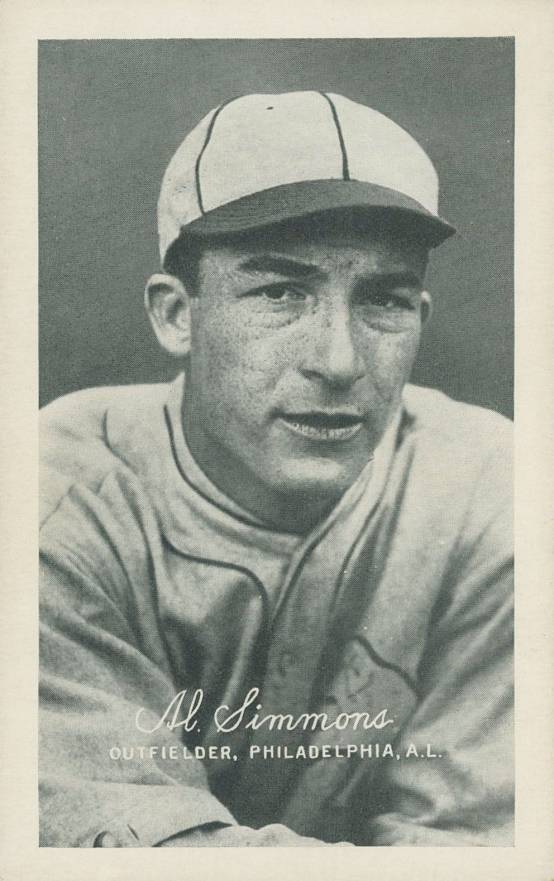 1923 Exhibits 1923-24 (Set 3) Al Simmons # Baseball Card