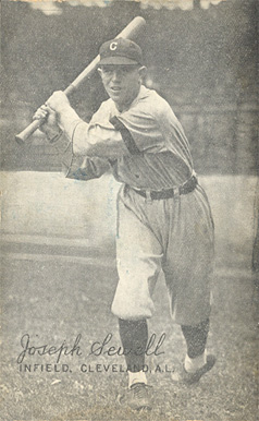 1923 Exhibits 1923-24 (Set 3) Joseph Sewell # Baseball Card