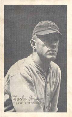 1923 Exhibits 1923-24 (Set 3) Charles Grimm # Baseball Card