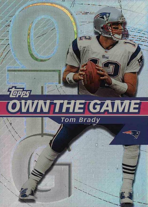 2002 Topps Own the Game Tom Brady #OG7 Football Card