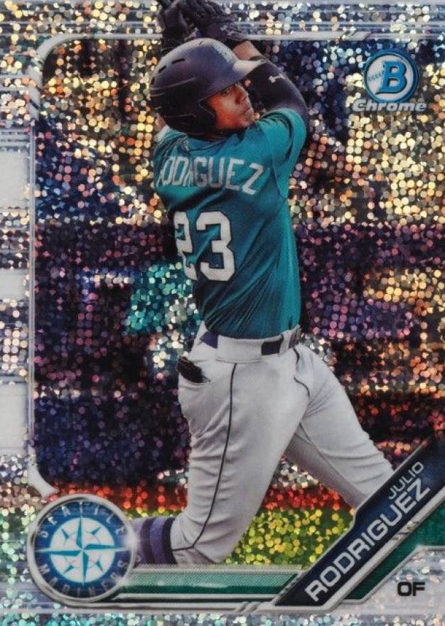 2019 Bowman Draft Julio Rodriguez #BDC60 Baseball Card
