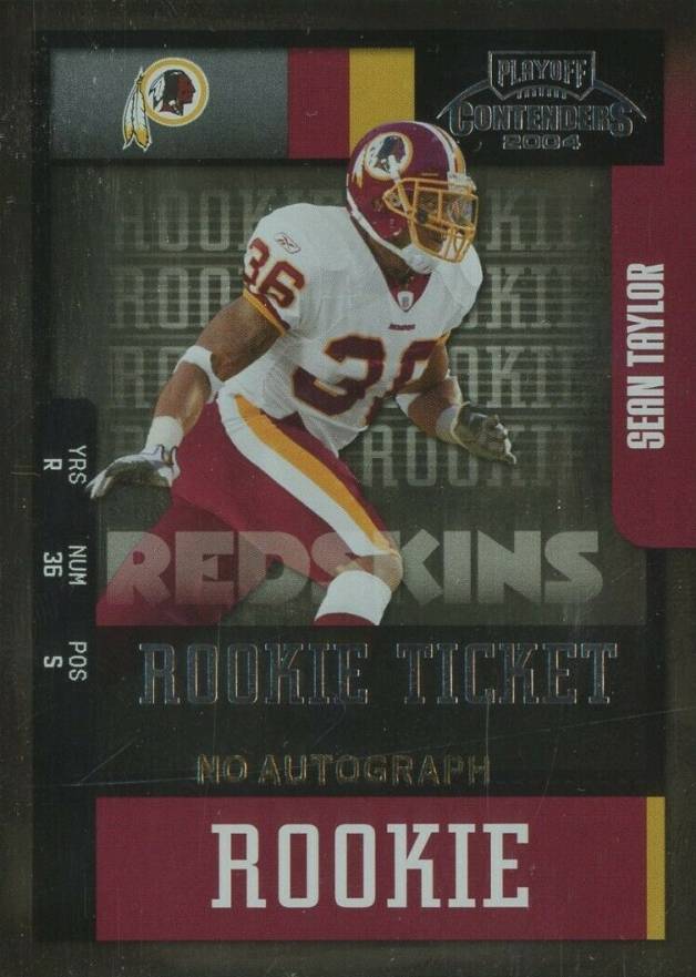 2004 Playoff Contenders Sean Taylor #172 Football Card