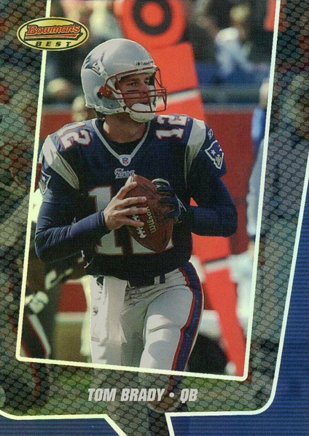 2005 Bowman's Best  Tom Brady #9 Football Card