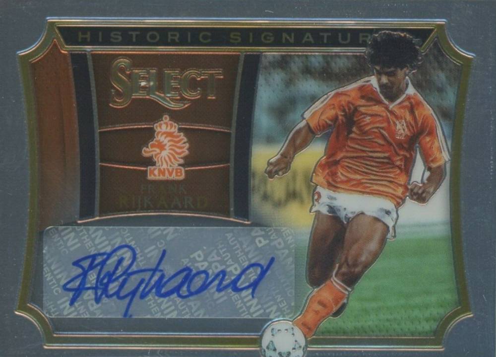 2015 Panini Select Historic Signatures Frank Rijkaard #HS-FR Soccer Card