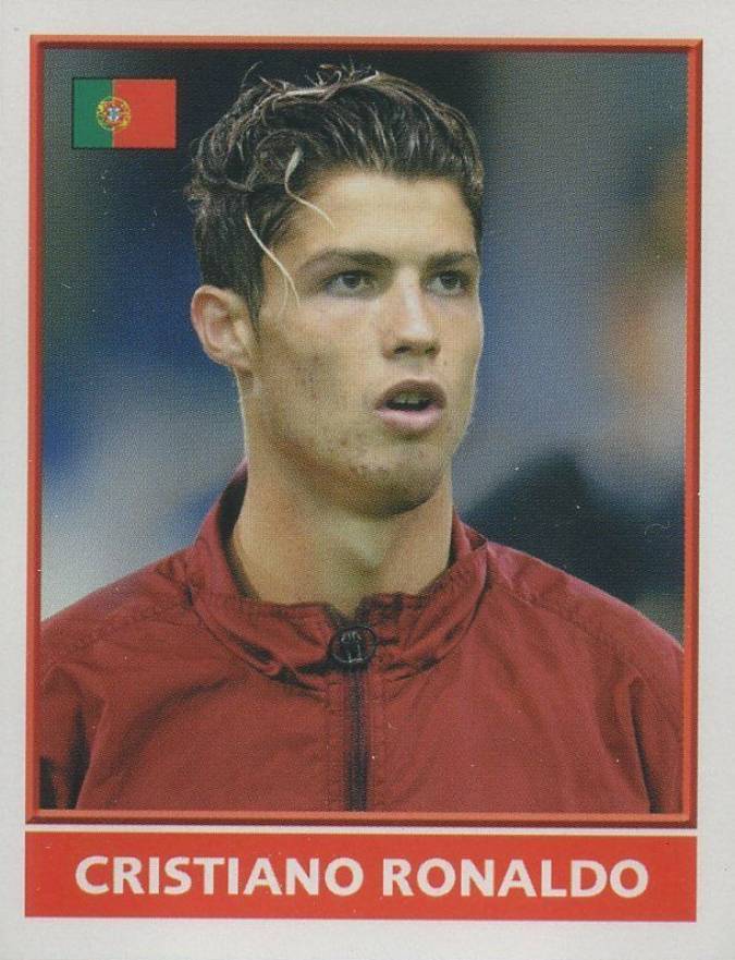 2004 Merlin England Cristiano Ronaldo #130 Soccer Card