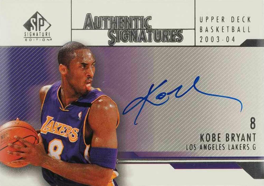 2003-04 SP Signature Edition Basketball Cards Pick From List 