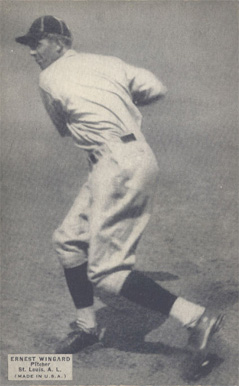1925 Exhibits 1925 (Set 4) Ernest Wingard # Baseball Card