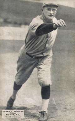 1925 Exhibits 1925 (Set 4) Urban J. Shocker # Baseball Card