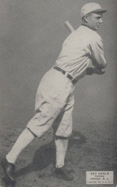 1925 Exhibits 1925 (Set 4) Ray Shalk # Baseball Card