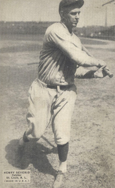 1925 Exhibits 1925 (Set 4) Henry Severid # Baseball Card