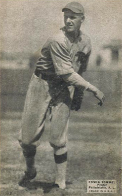 1925 Exhibits 1925 (Set 4) Edwin Rommel # Baseball Card