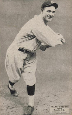 1925 Exhibits 1925 (Set 4) George O'Rourke # Baseball Card