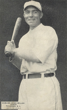 1925 Exhibits 1925 (Set 4) Edmund Miller # Baseball Card